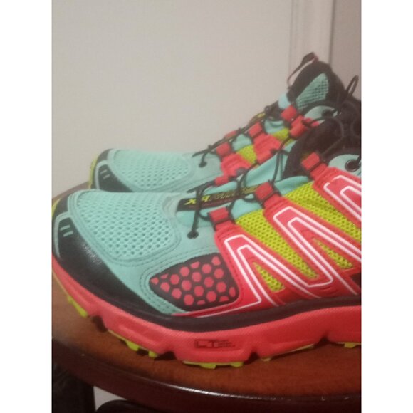 Salomon XR Mission 1 Shoes Women Size 7.5 Trail Running Sneakers Multicolor - Picture 11 of 16